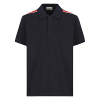 【MONCLER】春夏新款 童裝 左臂品牌LOGO 短袖POLO衫-深藍色(14A)
