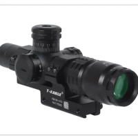 March 2-8x20 IR Tactical RiflesScope free mount Optics Rifle Scopes sight HD R/G Hunting Scopes night vision scope Sniper rifle
