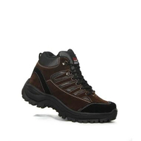 Sepatu Ukuran 45 46 Boots Safety Pria Ujung Besi RFL Kerja Proyek Anti Licin 46 Cokelat