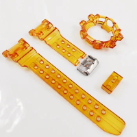 Orange GWF-D1000 Watchband and Bezel with Buckle Watch Strap and Cover With Tools