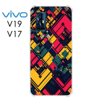 Casing Custom Case VIVO V19 dan VIVO V17 Softcase Batik Colorful 46