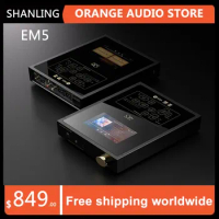 Shanling EM5 AK4493EQ chip Bluetooth Desktop Android Player Streaming DAC/AMP Audio Decoder Headphone Amplifier MQA PCM