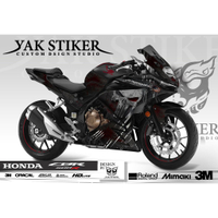 Moto橘皮 CBR500R 猛毒 惡靈骷髏 彩繪 全車貼紙 honda cbr650r cbr650f r15