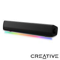Creative Sound Blaster GS3 遊戲RGB條形喇叭-黑