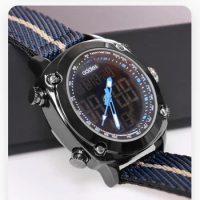 addies Brand Men's Watch Fashion Luxury Electronic Wristwatch Large dial Multifunctional Waterproof Man Outdoor Sport Watch