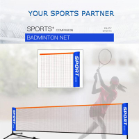 Xách tay pickleball Net & cầu lông Net trong nhà & ngoài trời đa thể thao pickleball Net thời tiết-p