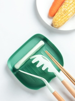 墨色PP材質多功能創意鍋鏟墊廚房勺子收納架家用筷子置物架鍋蓋架