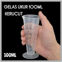 Gelas Takar Kerucut 100ml Gelas Takar 100 ml Gelas Ukur 100ml Measuring Cup