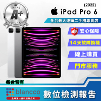 Apple 蘋果 A+級福利品 iPad Pro 6 A2436(12.9吋/WIFI/128GB)
