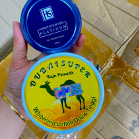 HB DUBAI DOSTING RAJA PEMUTIH + HS BOOSTER PLATINUM Memutihkan Mencerahkan Lotion Pencerah