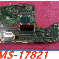 Original MS-17821 VER 2.0 For MSI GT72S 6QF MS-1782 notebook motherboard CPU i7 6700HQ DDR4 100% Works perfectly
