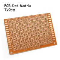PCB Matrix Lubang 7x9 cm Bakelite Solder - 720 Lubang