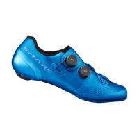 【SHIMANO】RC902 男款公路競賽級旗艦車鞋 動力寬版鞋楦 藍色