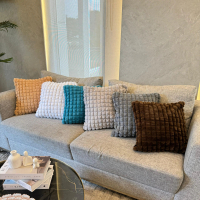 EvyThing Sarung Bantal Sofa Bludru Mewah PREMIUM IMPOR 40x40CM