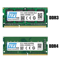 DDR3 DDR4 Memory 4GB 8G 16G 1066 1333 1600 mhz SODIMM Notebook RAM 2133 2400 2666 3200 MHz Sodimm Laptop PC3 PC4 memoria 8GB Ram