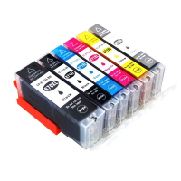 Ink Cartridge Tương Thích Với Máy In CANON PIXMA Ts8080 Mg6880 Mg7780, Hộp Mực Pgi-870.