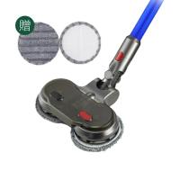 【Have Green Days 綠綠好日】適用 DYSON 戴森 乾溼兩用電動拖把頭 V6 V7 V8 V10 V11 V12 加贈清潔布*2