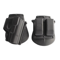 Tactical Walther P99 WA99 RH Pistol &amp; Magazine Paddle Holster For Hunting Airsoft