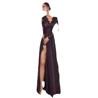 Gaun Wanita, Popular Baru, Skirt Panjang, Gaun Malam Renda, Sesuai untuk Musim Bunga dan Musim Panas