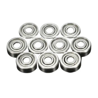 10PCS 693ZZ 2 Types 3*8*4mm Miniature Ball Bearings Small Double Shielded Miniature Metal Steel Roller Bearing Kit