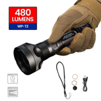 JETBeam Senter Laser LED Raptor Flashlight WP-T2 480 Lumens - RRT-M1X