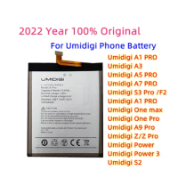 For UMI Umidigi Battery A1 A3 A5 One S2 F1 Play F2 S3 Super Touch Z Z2 Pro Max Lite Phone High Quality Replacement