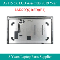 New Original 27" A2115 5K LCD Display Assembly 2019 LM270QQ1(SD)(E1) For IMAC 27 Inch 5K A2115 LCD Screen LM270QQ1-SDE1