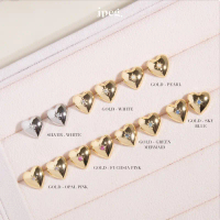 JPEG - Heart Shine Earring คําแนะนําผลิตภัณฑ์ใหม่ของเดือนนี้