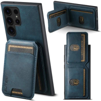 SUTENI Card Holder Leather Pocket Wallet Phone Case Stand For Samsung Galaxy S23 Plus S22 Note20 Ultra A54 A14 A13 A24 A53 A34