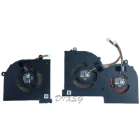 Replacement New Laptop CPU GPU Cooling Fan for MSI GS65 GS65VR WS65 P65 MS-16Q1 MS-16Q2 MS-16Q3 MS-16Q4 MS-16Q5 Series