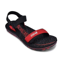 CARVIL SANDAL WANITA SHERLY-TB BLACK/RED 39