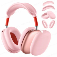 4 in 1 Headphone Case for AirPods Max Ear Cushion/Ear Muff Protector/Headband Cover Earphone Protector Cover for AirPods Max