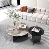Living Room Coffee Tables Bedside Center Nightstands Mobiles Luxury Center Modern Floor Desk Table Basse De Salon Furniture