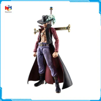 In Stock MegaHouse VAH ONE PIECE Mihawk Falkenauge New Original Anime Figure Model Toy for Boy Action Figure Collection Doll Pvc