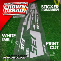 Striping UV Jupiter MX135 Lis Stiker Jupiter MX135 Exciter GP Variasi Transparan UV MX135 Old - SMX