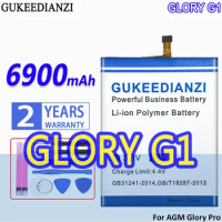 High Capacity GUKEEDIANZI Battery GLORY G1 6900mAh For AGM Glory Pro