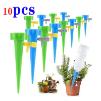 Home Potting Automatic Watering Device Timing Adjustable Water Flow Drip Irrigation System Flower Gardening Watering Tools