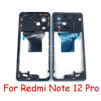 Best Quality 10PCS For Xiaomi Redmi Note 12 Pro Note 12 Pro+ Note 12 Pro Plus Middle Frame Housing Bezel Repair Parts