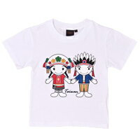 【仲夏周年慶】零碼 阿美族/兒童短袖T-Shirt/白色/台灣製/純棉