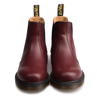 Dr.Martens 馬汀 2976 SMOOTH 側邊鬆緊切爾西靴 馬丁硬皮平底短靴 素面真皮休閒鞋 11853600