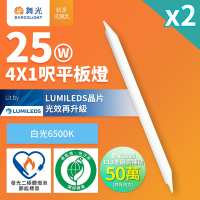 2入組 舞光 節能/環保雙認證 LED柔光平板燈 4呎X1呎 25W 輕鋼架面板燈(白光)