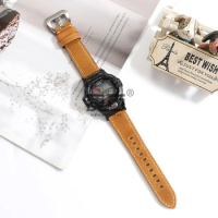Genuine Leather Watch Band Strap For Casio G-Shock G-9200 GW-9200/9101/9102/9110/9125