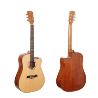 High Quality Wholesale Acoustic Guitar 41 Inch Spruce Top Rosewood Fingerboard Factory Price OEM Acoustic Guitar Made in China