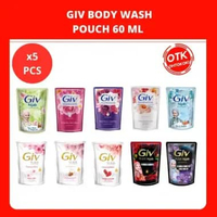 GIV LIQUID BODY WASH SABUN CAIR 60ML POUCH hijab saffron