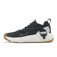 Under Armour UA 訓練鞋 Project Rock 6 女鞋 黑 白 膠底 巨石強森 交叉訓練 運動鞋 UA 3026535002