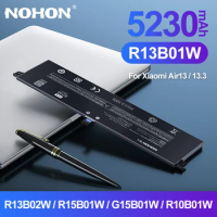 NOHON R13B01W Notebook Battery for Xiaomi Mi Air 13 13.3 Pro 15.6 12.5 Inch R13B02W 161301-01 R15B01W G15B01W R10B01W
