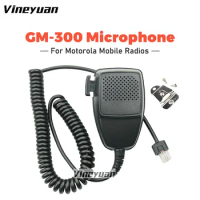 8 Pin Speaker Microphone PTT for Motorola GM300 GM340 CM160 CM200 CM300 EM200 Mobile Radio PRO5100 CDM750 CDM1250 HMN3596A