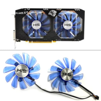 Cooling Fan 87MM 4PIN FDC10U12S9-C CF1010U12S RX580 570 GPU FAN For HIS XFX RX 470 480 570 Video Card Fan