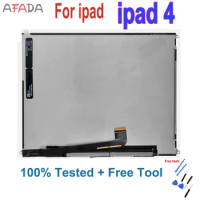 Original Touch For Ipad 4 LCD Display Touch Screen Digitizer Assembly A1458 A1459 A1460 LCD home button Ipad4 Screen Replacement