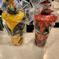 Tumbler XXI edisi Deadpool and Wolverine segel ori